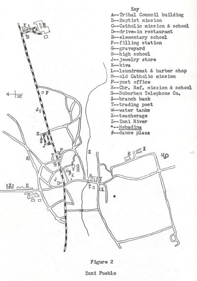 Fig. 2 Zuni Pueblo - click to enlarge.